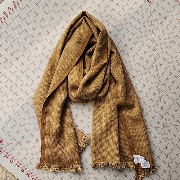 Tan Brown  Neck Scarf wrap winter,Dress decorative Neck wrap - Picture 2 of 3